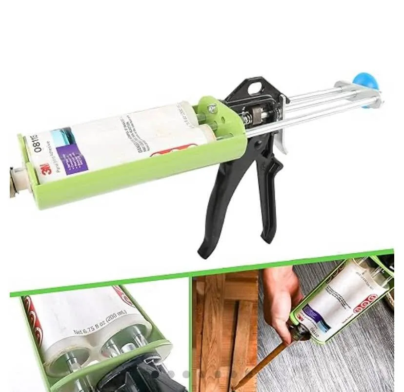 Epoxy Gun 200 mL/6.75 fl oz (2:1 Mix Ratio) Dual Component Adhes image indicator(2)