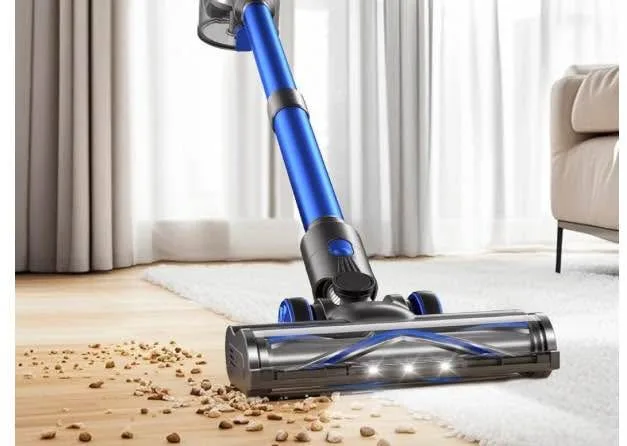 FABULETTA Cordless Vacuum Cleaner, 35Kpa Vacuum Cleaners for Hom image indicator(3)