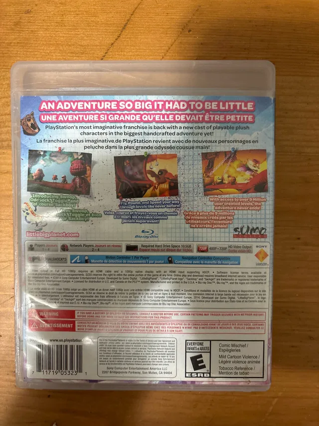 Little Big Planet 3 PS3 image indicator(3)