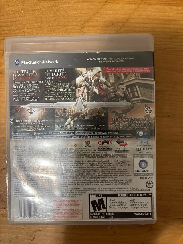 Assassin’s Creed 2 PS3 image indicator(3)