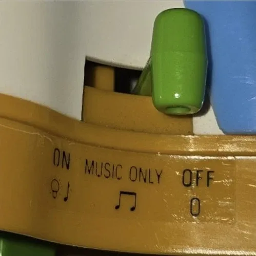 Rare vintage Sesame Street Big bird Projector 1999 image indicator(4)