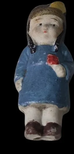 Vintage Lot Of 8 Bisque Porcelain Dolls Figures image indicator(3)