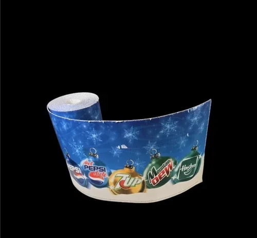 Vtg 1980-90 Roll Pepsi-Cola End Cap Display Wrap