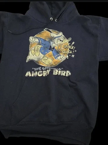 VTG Disneyland by Hanes Sweater Men Sz S Donald Duck Hoodie image indicator(3)