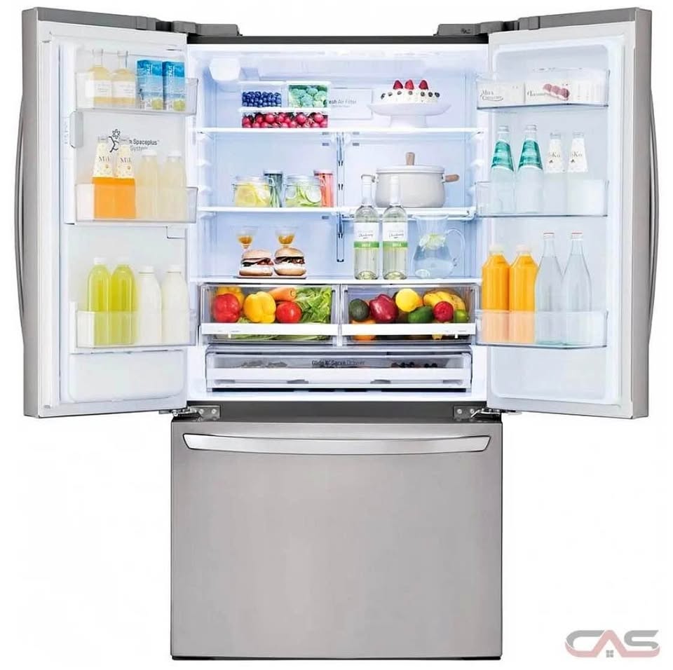 36” LG French door refrigerator