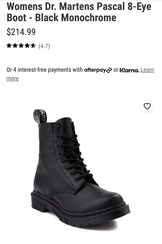 Dr. Martens soft leather boots - size 7 image indicator(2)