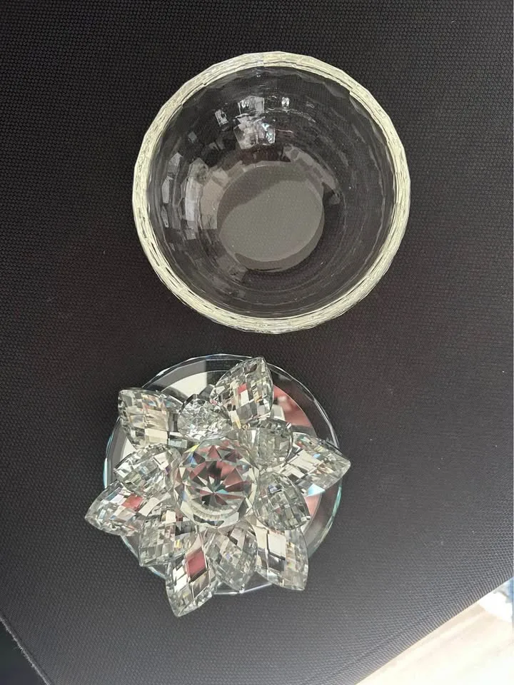 Crystal Flower Jewelry Dish/Container image indicator(3)