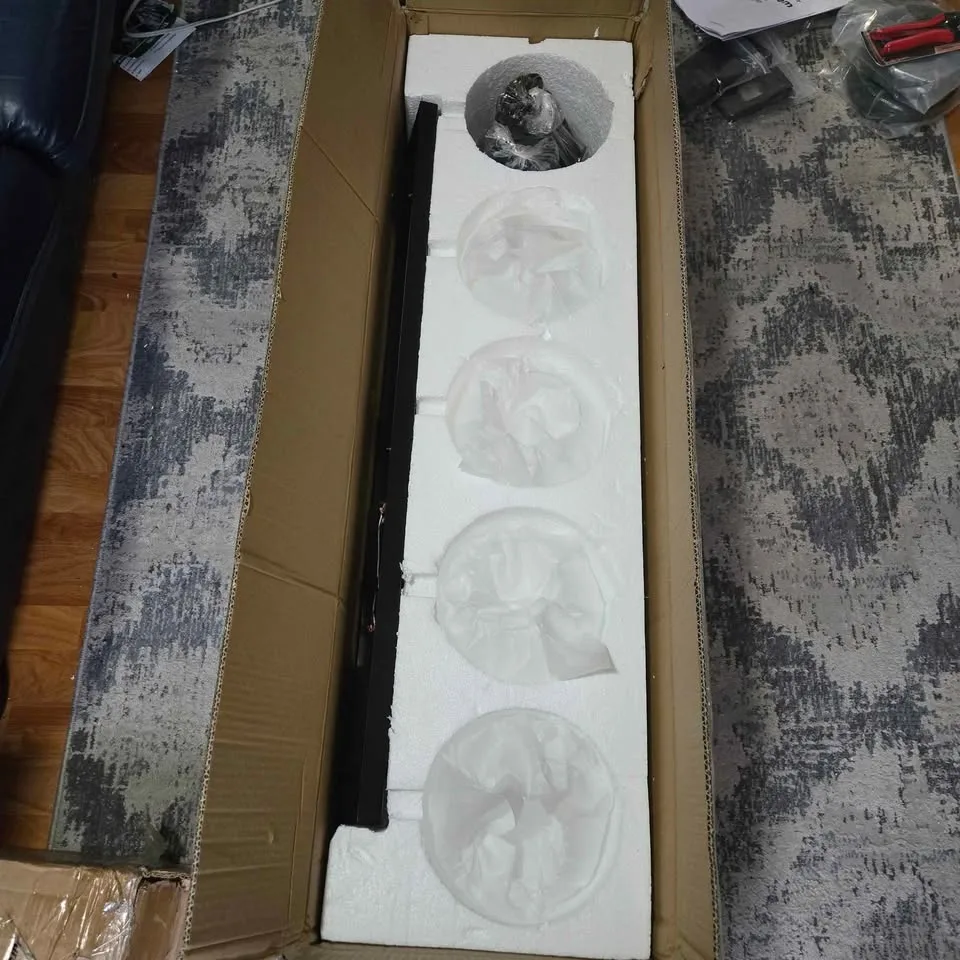 Concow 4 Light Matte Black Kitchen island Pendant image indicator(8)