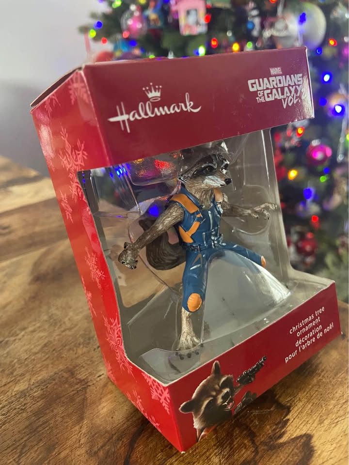 LIKE NEW: Guardians of the Galaxy Rocket Ornament - photo 2