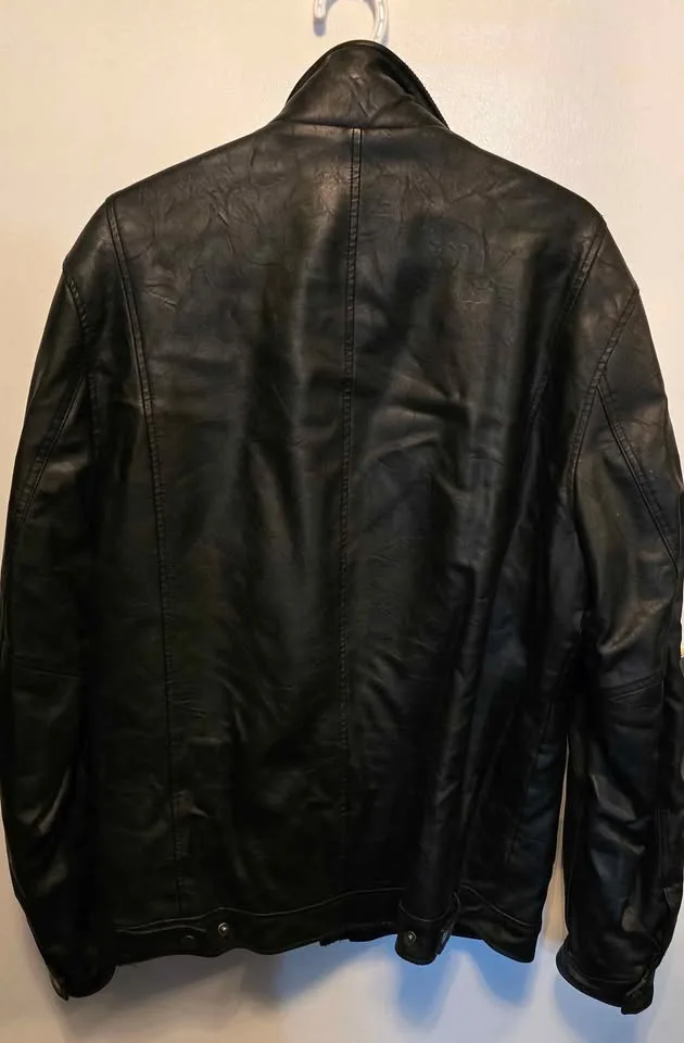 Men's Denver Hayes Insulated Vegan Leather Jacket M image indicator(2)