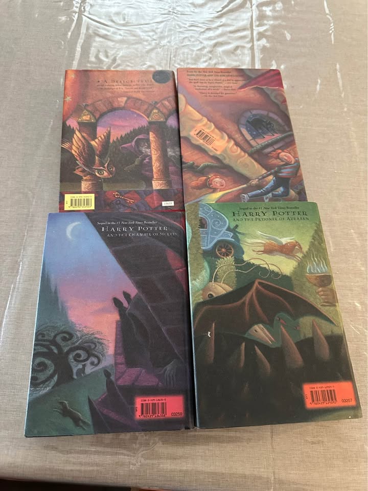 Harry Potter Books 1-4 Hardcover - photo 2