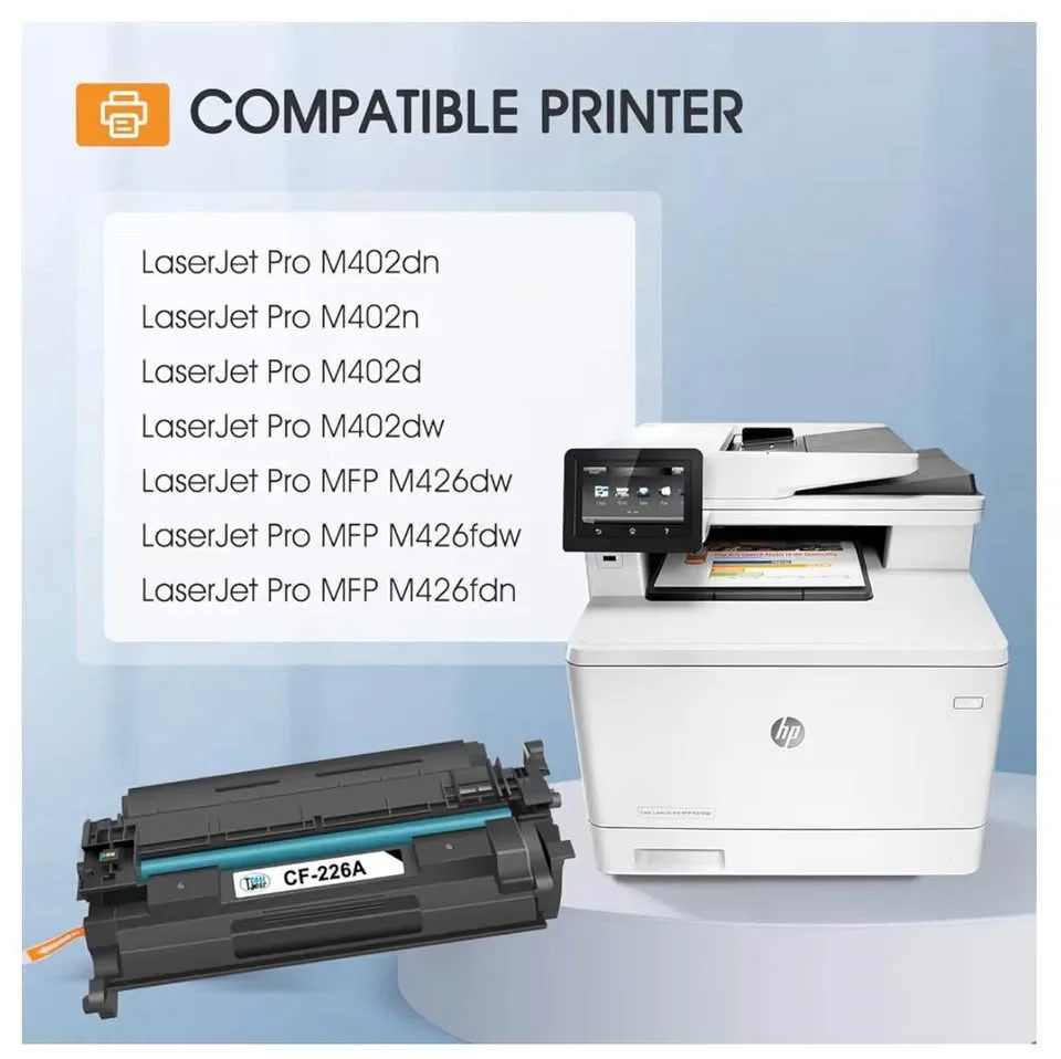 CF226A 26A Toner Cartridge for HP Printer image indicator(2)