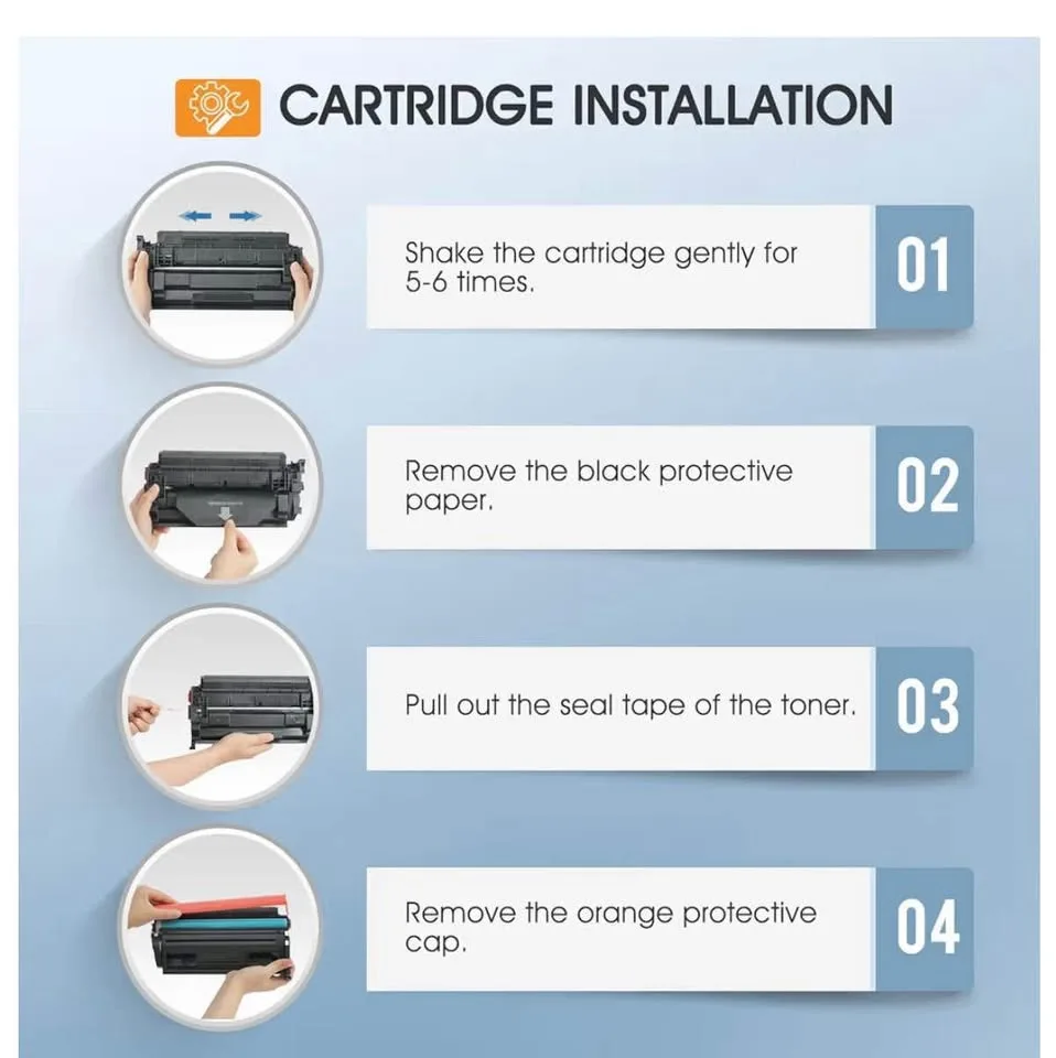 CF226A 26A Toner Cartridge for HP Printer image indicator(4)