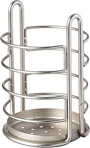 Brand New Euro Utensil Holder, Satin Nickel