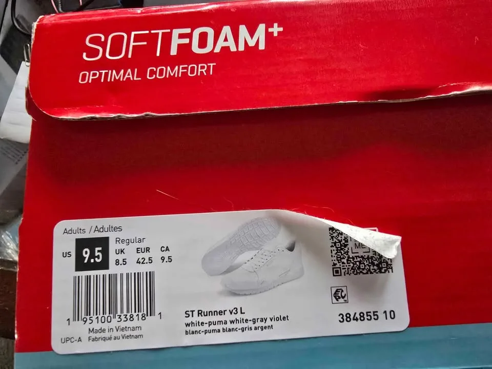 NEW - Puma Men's ST Runner v3L Leather Sneakers image indicator(3)