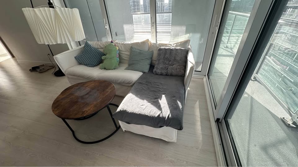 Moving Sale! IKEA Backsalen three seater sofa - photo 4