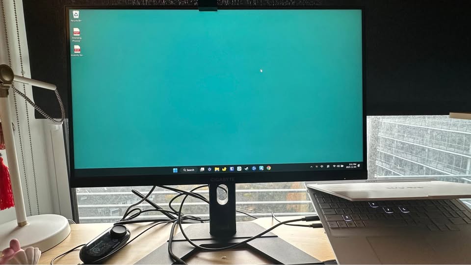 GigaByte M27Q 170hz 2k 27-inch monitor with KVM switch - photo 2