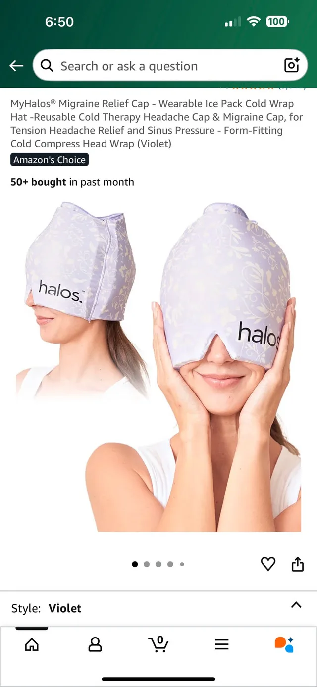 MyHalos Migraine Relief Cap