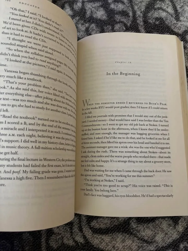 Educated by Tara Westover image indicator(2)