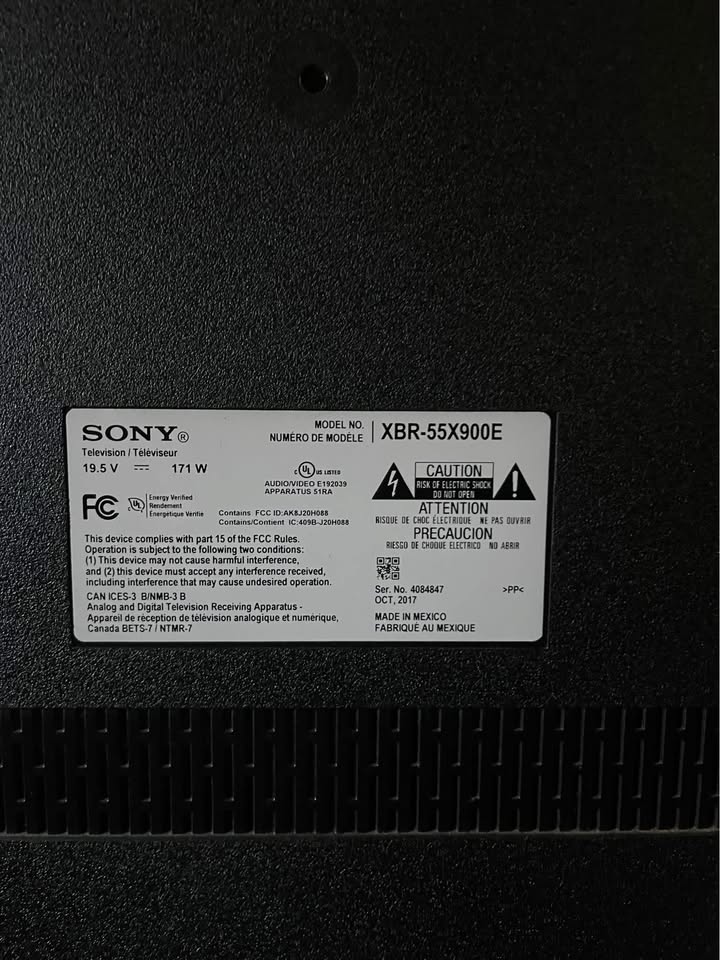 Sony 55” XBR-X900E HDR 4K Smart LED TV - photo 3
