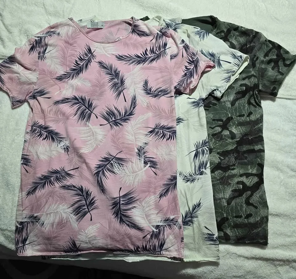 Lot of 3 Men's Italian T-Shirt EUR M = US Small