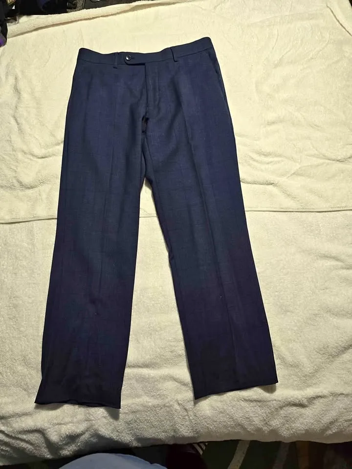 Men's Dress Pants Blue