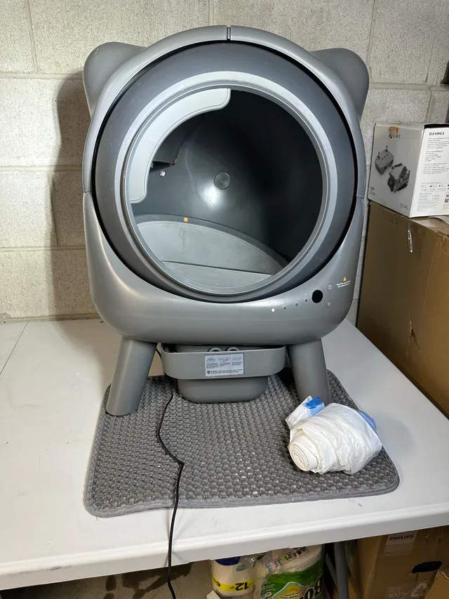 Self Cleaning Litter Box,Automatic Cat Litter Box image indicator(2)