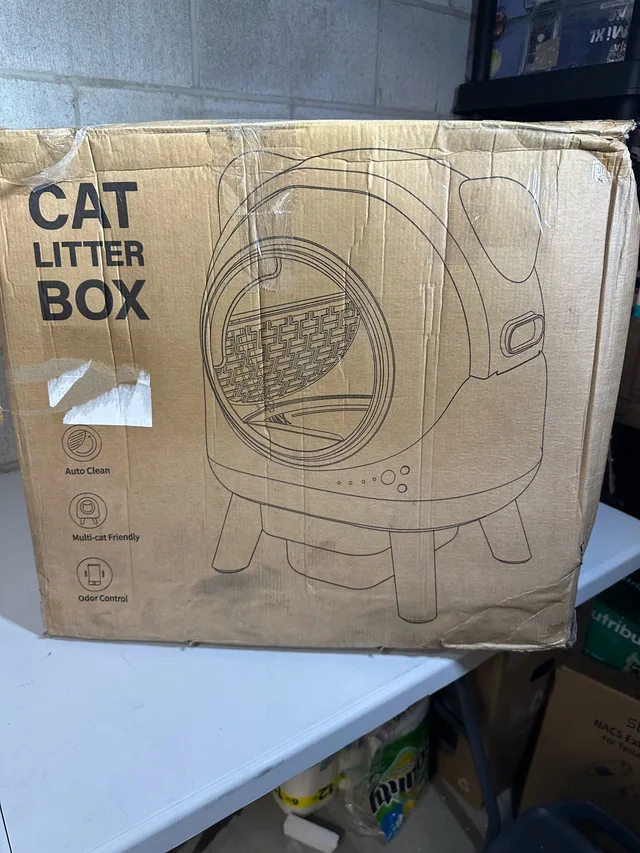 Self Cleaning Litter Box,Automatic Cat Litter Box image indicator(4)