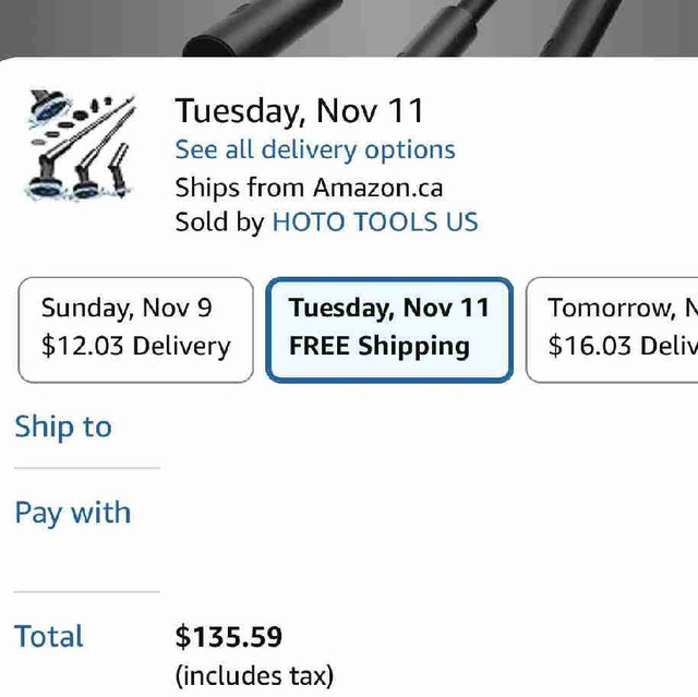 HOTO Electric Spin Scrubber,with6