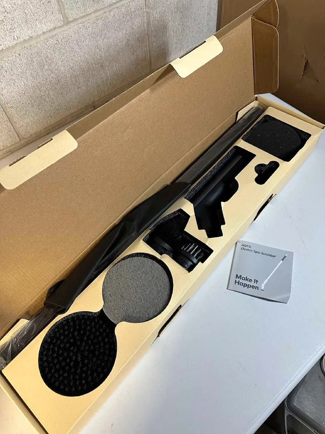 HOTO Electric Spin Scrubber,with6 image indicator(3)