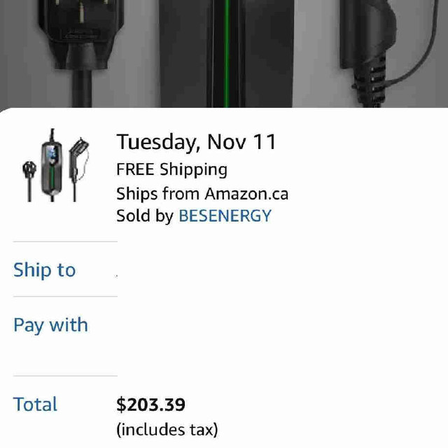 BESENERGY Level 2 EV Charger – 32 Amp, 7.2 kW