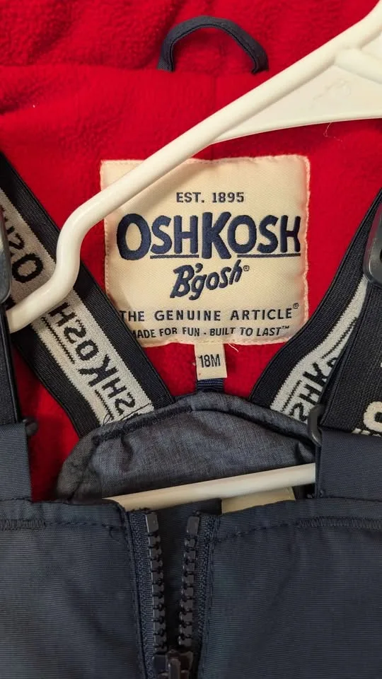 Oshkosh Snowsuit 18M Boys image indicator(3)