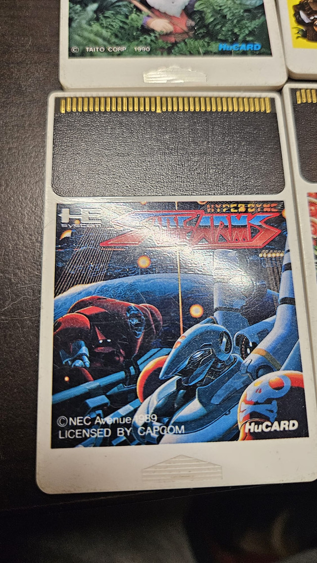 NEC HuCard – Side Arms (PC Engine) Retro Game