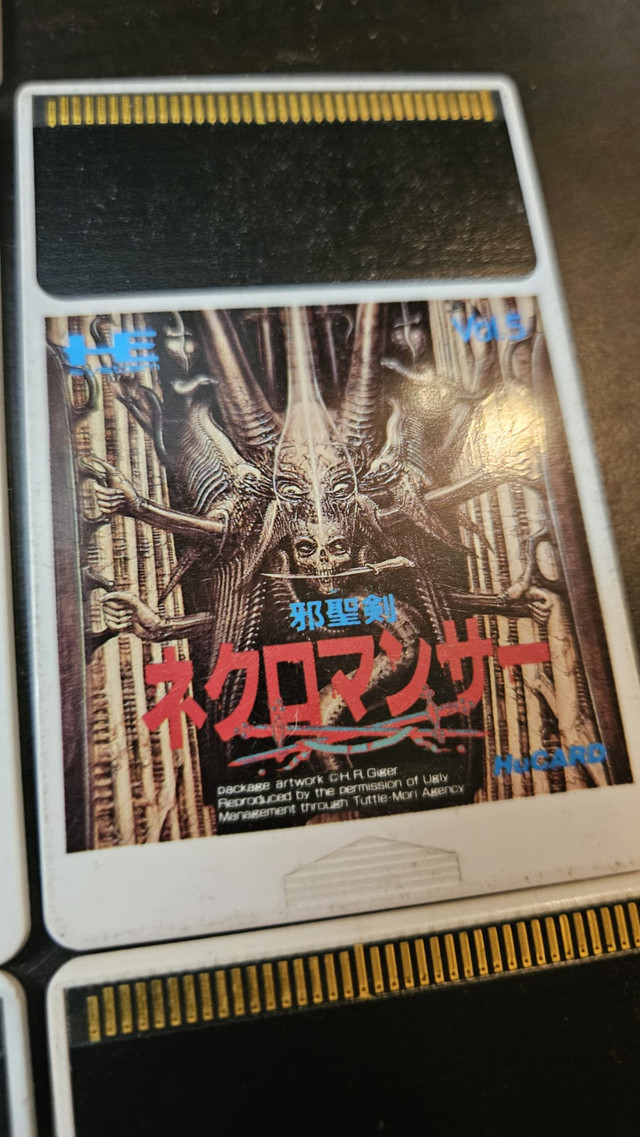 NEC HuCard – Jaseiken Necromancer (PC Engine, 1988) | $25
