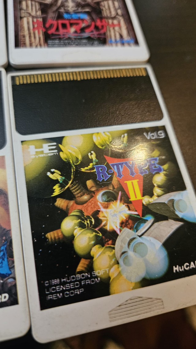NEC HuCard – R-Type II (PC Engine, JPN) | $80