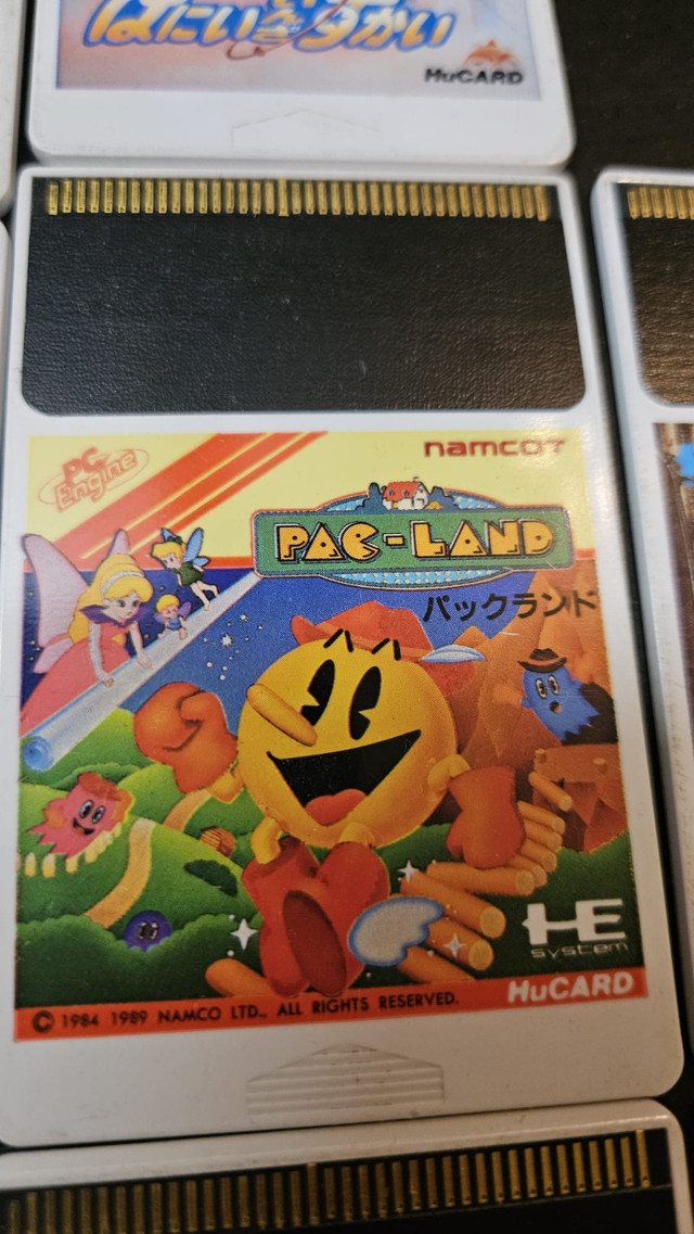 NEC HuCard – Pac-Land (PC Engine, JPN) | $50