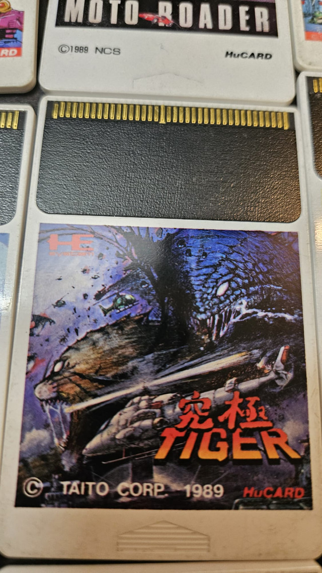 NEC HuCard – Kyukyoku Tiger (PC Engine, JPN) | $80