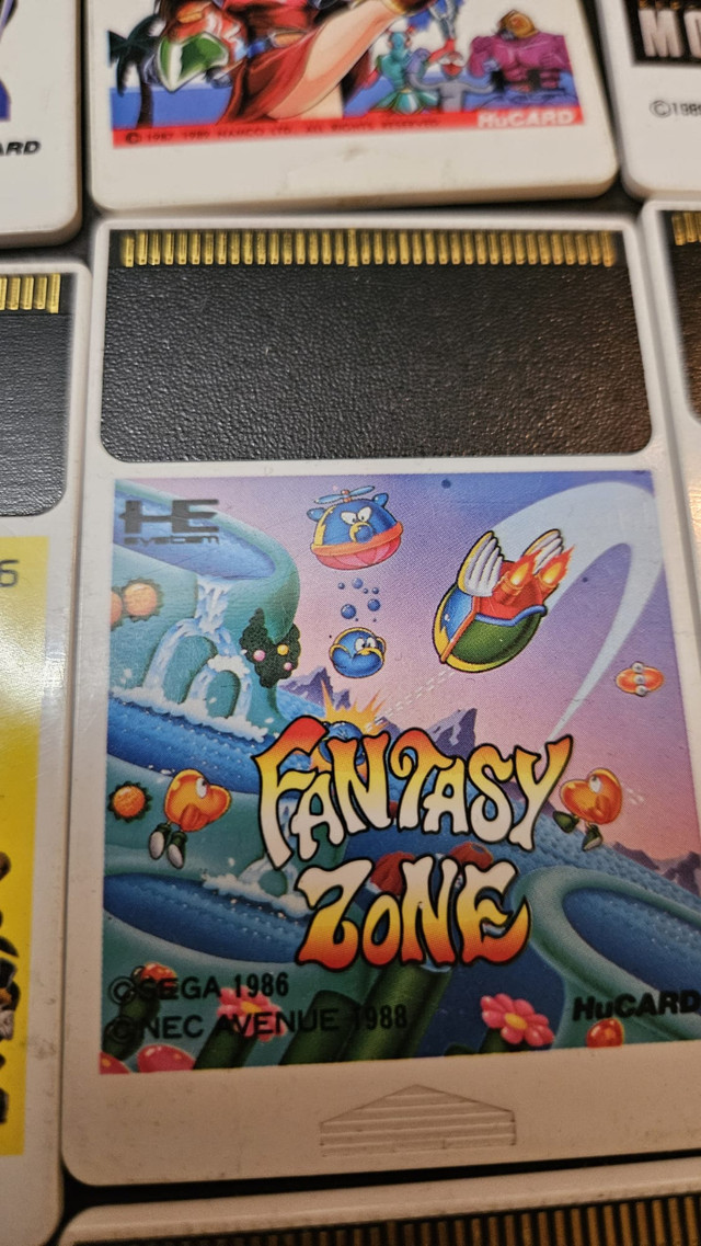 NEC HuCard – Fantasy Zone (PC Engine, 1994 JPN Release) | $60