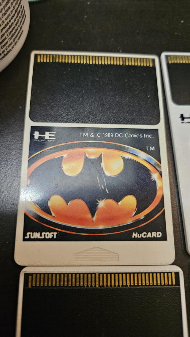 NEC HuCard – Batman (PC Engine, JPN) | Super Rare | $200