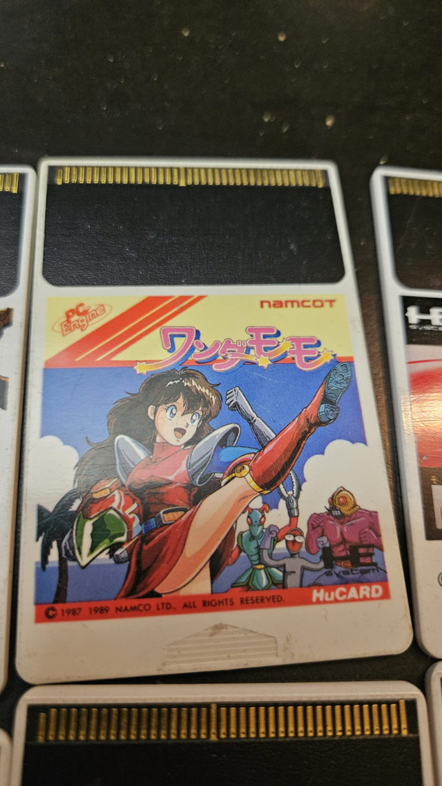 NEC HuCard – Wonder Momo (TurboGrafx-16 / PC Engine, JPN)