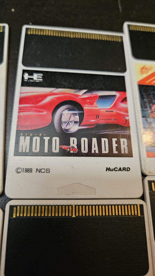 NEC HuCard – Moto Roader (PC Engine, Japan Import) | $25