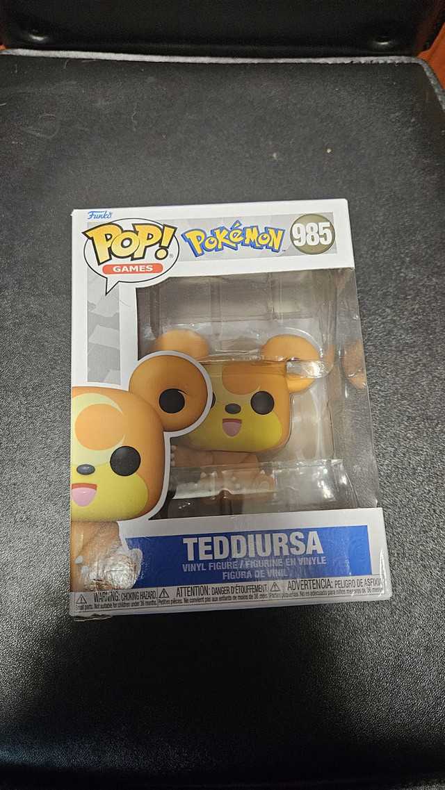 Funko Pop! Vinyl #985 – Pokémon Teddiursa | $15