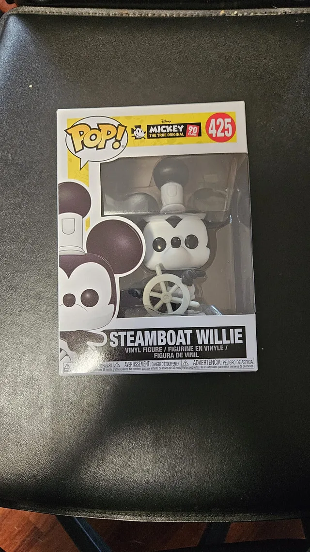 Funko Pop! Steamboat Willie – 90 Years of Mickey Mouse | $35 thumbnail