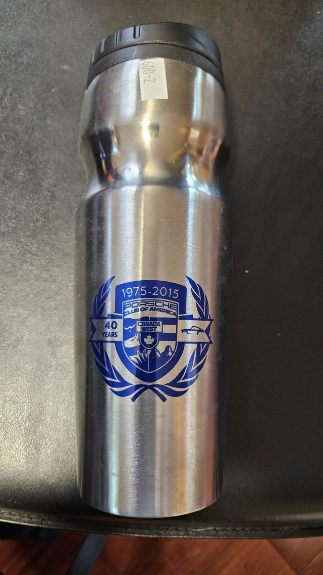 Porsche Club 40th Anniversary Thermal Coffee Mug New