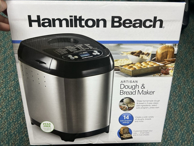 Hamilton Beach Bread Maker - 14 Programs
