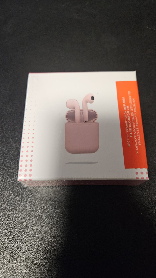 Brand New Wireless Bluetooth Earbuds – | $20 | Pink or White