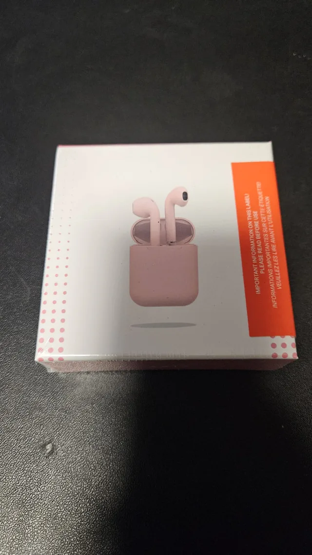Brand New Wireless Bluetooth Earbuds – | $20 | Pink or White thumbnail