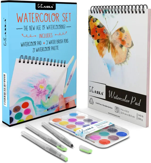 Kassa Beginner Watercolor Set – $10 Firm thumbnail