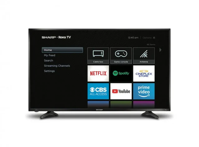 Sharp 43" Smart TV (Model LC-43LBU711C) – Great Condition thumbnail