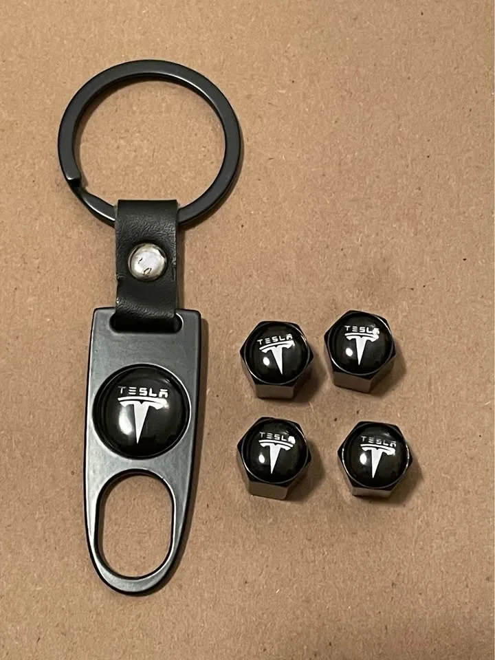 Tesla Valve Stem Caps image indicator(2)